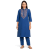 Ethnic Kurta Pajama - Blue