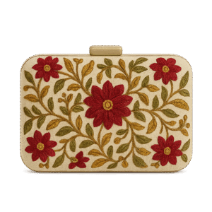 Embroidered Clutch