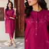 Cotton Dress With Embroidery