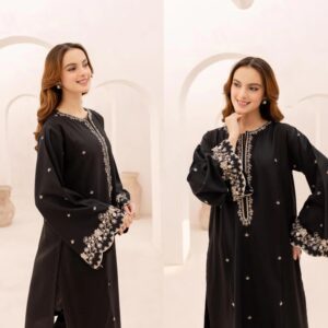 Cotton Dress With Embroidery